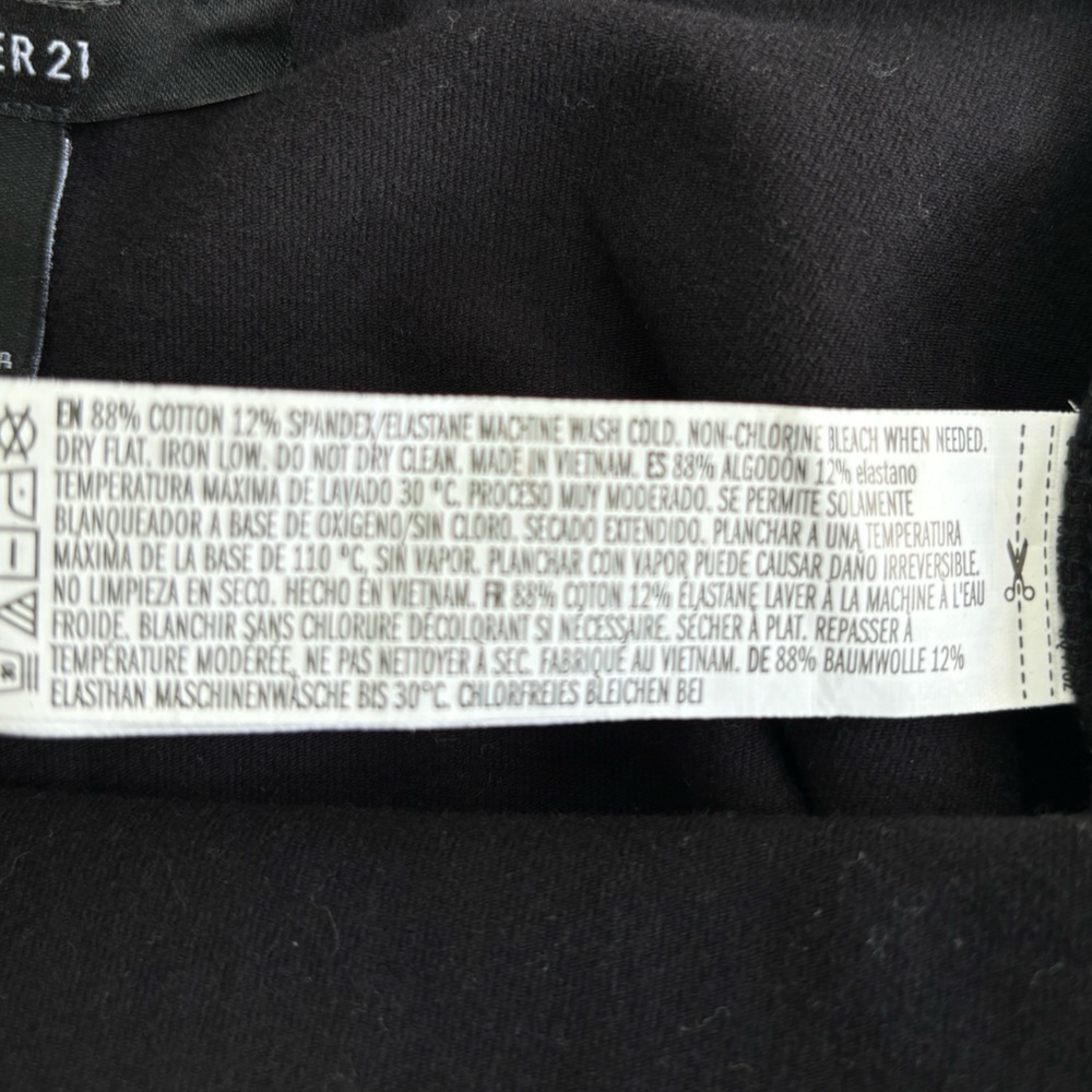 3/$25 FOREVER 21 | Black Spaghetti Strap Bodysuit - Picture 4 of 5